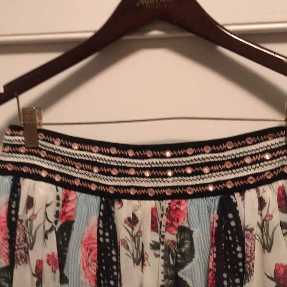 Anthropologie Condorcet Floral Midi skirt sz 8 - Picture 6 of 8